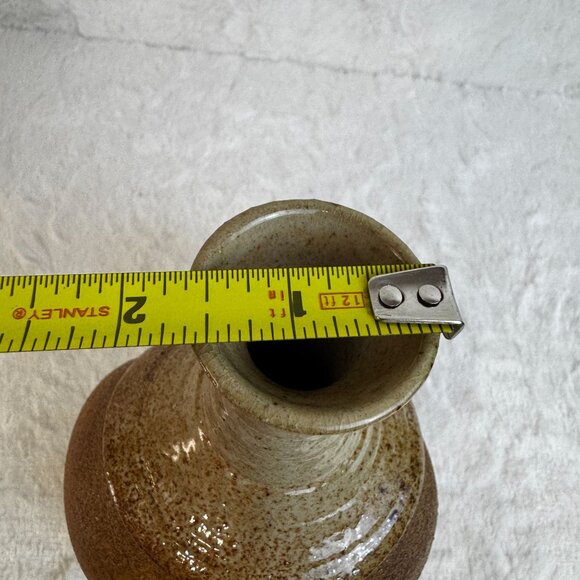 Artisan Studio Ceramic Clay Pottery Bud Vase Signed Jackie Brown 95' - Picture 7 of 7